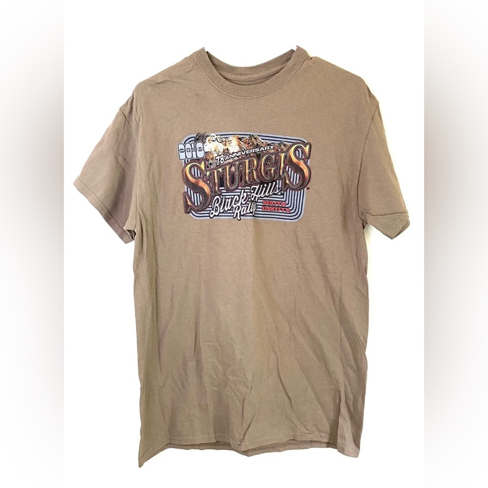 78th Sturgeons Black Bill Rally T-Shirt Size Medium